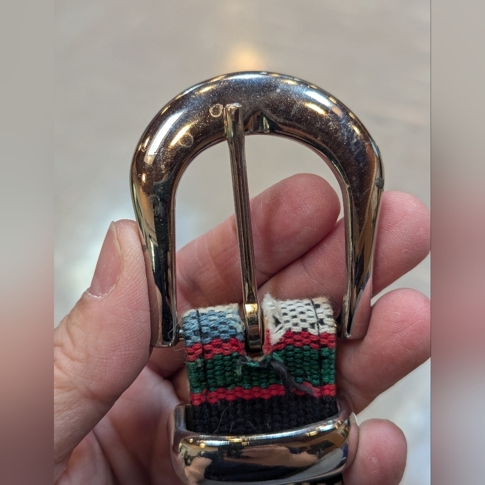 Vintage 80s southwestern ladies belt - Picture 9 of 11